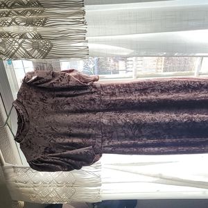 Velvet dress